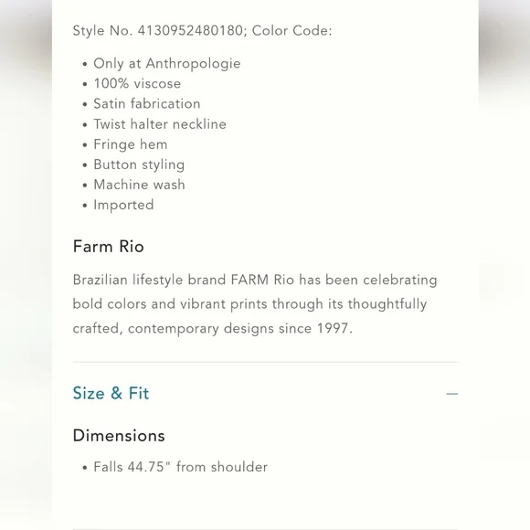 Farm Rio Dress - Picture 7 of 8